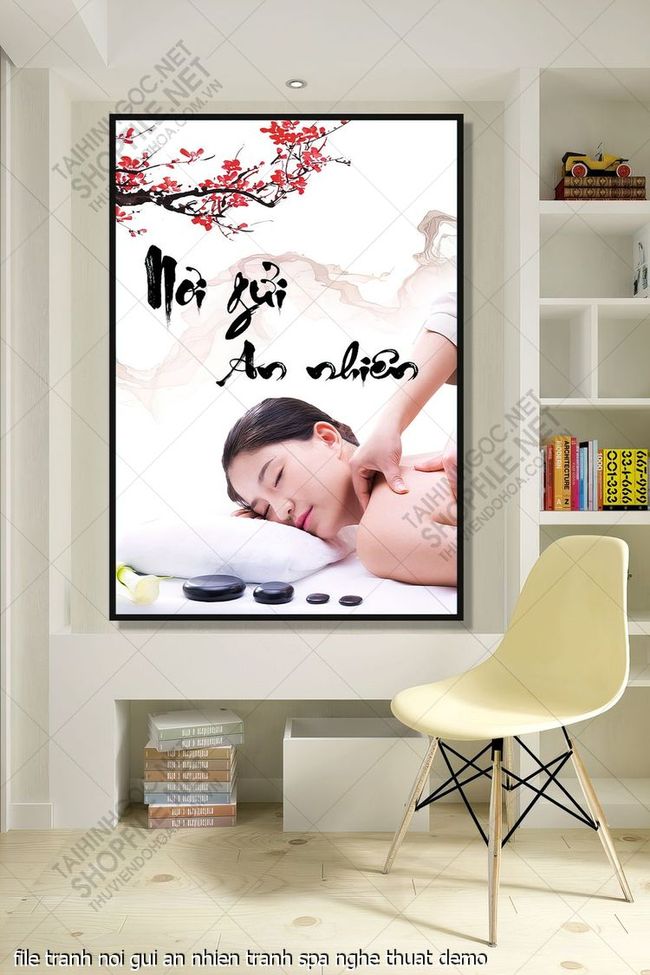 file tranh noi gui an nhien tranh spa nghe thuat
